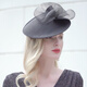 EE Fashion Top Hat Mesh Retro Elegant Headband for Women Black M(56-58cm)
