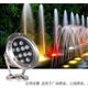 LED underwater light 3w6w9w12w18w pool underwater light fish pond landscape light fountain light waterproof colorful spotlight 36 watt warm light