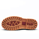 AOSENTU Martin boots men's boots men's genuine leather back fleece snow boots men's middle tops men's British retro work clothes men's shoes brown CC81 41