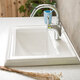 Kohler (KOHLER) basin basin ceramic above counter basin basin wash basin K-2241T-1-0 Meima single hole trimmed above counter basin