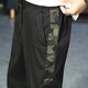 
Fan Pure Trendy Foot Anti-Wrinkle Casual Pants Men's Work Cropped Pants High-Stretch Slim Camouflage Ice Silk Pants xh983 XH983 Black M
