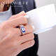 Ouchini Jewelry 4.25 carat Tanzanite Ring Colored Gemstone Ring Private Customization (7-10 working days for customization) White 18K Gold Need to be customized