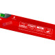 Honganze Sola importiert horizontaler Herrscher Österreicher Rot verdickte Aluminiumlegierungschale ohne Brechen der Blasenrohr Leuchtblasenmessung Bigx3 Bubble 12048