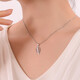 Yuan Shengfu's new PT950 high-quality fashionable leaf platinum pendant, shiny and versatile platinum necklace, 1.33 grams (individual pendant, not including necklace)