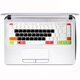 
ESPL HP laptop keyboard protective film 430G3/G4 440G3 1040G3 848G3 Full color black