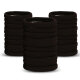 Beauty Skin Seamless Hair Tie Hair Tie Black 30 Nylon High Elasticity Rubber Band Hair Holder MF0586