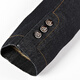 Mokebulls convient au printemps et à l'automne décontracté denim pour hommes minces de veste à deux bouts 9759 Blue L