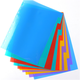 Fude Fast Index FD1000 A410 page PP color index paper 10 color paging paper Plastic partition paper Colloidal classification card