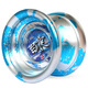 Audi Double Diamond (Auldey) Jo-Yo-Spielzeug Feuerkraft Jungen King 6 Yo-Yo Boy Yoyo Ball Ice Flame Flame Flamme Fancy Metal Ball High-End Side Achse Metal Fancy Ball-White Night