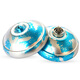 Audi Double Diamond (Auldey) Jo-Yo-Spielzeug Feuerkraft Jungen King 6 Yo-Yo Boy Yoyo Ball Ice Flame Flame Flamme Fancy Metal Ball High-End Side Achse Metal Fancy Ball-White Night