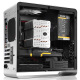 JONSBO UMX3 side transparent version silver MINI-MATX chassis (supports MATX motherboard/aluminum shell/ATX power supply/5.0 thickness tempered glass side panel)