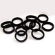 Beauty Skin Seamless Hair Tie Hair Tie Black 30 Nylon High Elasticity Rubber Band Hair Holder MF0586