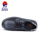 Saivenalao shoes men's genuine leather breathable rubber sole outdoor work shoes steel toe anti-smashing and anti-puncture construction site safety shoes single anti-smashing shoes C style 40