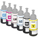 Epson T674 Ink L801 L810 L805 L850 L1800 Impresora Cartucho de tinta original Color Cartucho de tinta de tinta 673 T6744 Tinta amarilla [Recibió los productos con una sobre roja de 5 yuan]