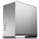 JONSBO UMX3 side transparent version silver MINI-MATX chassis (supports MATX motherboard/aluminum shell/ATX power supply/5.0 thickness tempered glass side panel)
