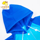 Lemon baby lemonkid new children's raincoat girls' raincoat boys' raincoat children's cartoon raincoat baby raincoat LE201529 blue astronaut S
