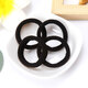 Beauty Skin Seamless Hair Tie Hair Tie Black 30 Nylon High Elasticity Rubber Band Hair Holder MF0586