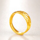Mengjinyuan gold ring pure gold 999 live dragon and phoenix wedding ring couple ring about 6.5-6.6g