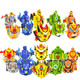 Pig Man (GG.BOND) watch transformed guardian five spirit lock robot full set of children's iron fist tiger spirit lock guard toys spirit lock guard spirit lock guard-fly deer YS8821C