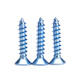 Fierce Kung M3M4M5M6 Hard countersunk self-tapping screw countersunk wooden screw KA flat head self-tapping screw GB846 M3*6 [200 pieces]