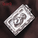 GsunG platinum PT950 men's pendant tag men's and women's platinum zodiac monkey tag animal year needs to be customized platinum PT950 monkey pendant