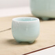 Fengge original celadon wine cup, Chinese celadon wine set, white wine cup, yellow wine cup, goblet, spirit cup, ceramic wine cup, household Japanese wine cup, small wine cup, pink green