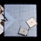 Zeluo ancient style handkerchief for men's cotton sweat-absorbing handkerchief for men's gift square scarf for sweat-resistant environmentally friendly and simple souvenir gift box handkerchief Moisturize: beige (independent envelope bag packaging).