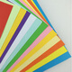 Elifo colored paper color printing paper copy paper colored paper children's handmade origami paper cut 100 sheets light green A4 80g (100 sheets)