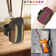 Apple running mobile phone arm bag, multifunctional sports mobile phone bag, crossbody bag, universal mobile phone waist bag for men and women, outdoor handbag, fitness armband, arm sleeve, arm bag, handbag, hanging bag, black khaki, extended version (arm circumference 28-40cm/suitable for standard-obese body)