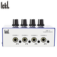 Ickb AMP-i4 headphone amplifier 4-way headphone splitter headphone sound volume amplifier headphone professional recording studio ear splitter AMP-i4 headphone amplifier-standard configuration