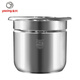 Yongxing DYG-50AFW electric stew pot 304 stainless steel electric soup pot household multi-functional large-capacity fully automatic soup and porridge artifact commercial health-proof water-proof stew pot for stewing lemon paste (40AFK) 10L thickened stainless steel liner 4L porcelain stew pot