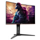 AOCC27G127-inch VA curved 144Hz high refresh rate dual HDMI Adaptive-Sync synchronization technology ergonomic stand gaming e-sports monitor