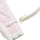 Ai Meng Interreno para niños Leche de diamantes de tres etapas 3/4 taza de acero suave Anillo de acero de acero Período de desarrollo de sujetadores de secundaria AJ115V64 Rosa claro B80