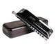 Chimei Chrystone harmonica for adults and children beginners playing 12 holes/16 hole harmonica 12 holes C tune Silver