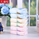 Gold number pure cotton home textile household women's and children's face wash towel Cartoon kitten children's face towel kindergarten children's towel Wu Nian double-layer gauze soft and water-absorbent 52*28CM red