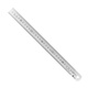 
SHINWA Japanese affinity measurement Penguin steel ruler stainless steel tilt ruler multifunctional thickened ruler scale ruler 60cm matte 2.0 meters 13064 red numbers JIS