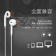 Viken mobile phone headphone earbuds suitable for Redmi note7 Redmi 6 Pro Redmi 5 Redmi note5 Xiaomi Play Xiaomi max3 Xiaomi 5x white