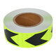 Quxing high-brightness reflective strips lattice reflective tape 5cm*25m guide flow queuing cars black and green guide arrows