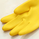 Packing of 10 pairs of Nanyang latex gloves, thickened acid and alkali resistant rubber gloves, Tianjiao anti-corrosion household gloves, dishwashing gloves, industrial beef tendon gloves, Packing of 10 pairs of Nanyang latex L (large size)