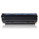 京呈CB436A硒鼓适用惠普p1505n M1120 1550粉盒M1522nf CB412A激光打印机 【10000页】2500页易加粉黑色硒鼓*4支