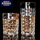 BOHEMIA Czech BOHEMIA imported crystal glass whiskey cup beer cup juice cup drink milk water cup 230ml short cup originally imported from the Czech Republic