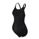 YINGFA imitation sharkskin fabric professional racing one-piece with drainage line triangle one-piece swimsuit 921 black 3XL (1.70m/130Jin Jin equals 0.5kg)