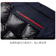 Sbanu verdickte Jacke Herren kurz 2025 Winter neuer Outdoor extrem kalte warme weiße Ente Down Winterjacke 9737 丨 Hellgrau 丨 2xl (185)