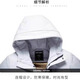 Sbanu thickened down jacket for men short 2025 winter new gradient white duck down warm men's hooded jacket 9758丨Moying丨L (175)
