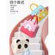 Xinjieyuan cute cartoon animal lunch box bag thermal bag thickened aluminum foil strong thermal insulation lunch bag Japanese handbag lunch box bag animal lunch party