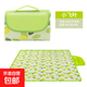 Climbing mat picnic mat outdoor moisture-proof mat portable floor mat picnic cloth ins camping mat picnic essential supplies green leaves waterproof/non-stick grass Oxford cloth 150*200cm