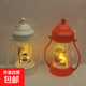 Photo atmosphere light mini retro simulation led electronic night light pendant festival outdoor scene atmosphere decorative light red pony lantern