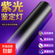 365nm purple light flashlight anti-counterfeiting wine detection lamp vegetable detection aflatoxin bacteria special ultraviolet UV black mirror currency detection pen purple light household model upgraded wick daily detection