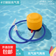 Foot-operated inflatable pump, yoga ball, balloon inflatable accessories, portable inflatable fitness ball, swimming ring inflator, 1 pc