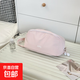 High-end 2025 new simple cosmetic bag for women ins travel storage bag portable large capacity toiletry bag pink